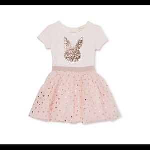 Btween Girls Sequin Bunny Tutu Dress